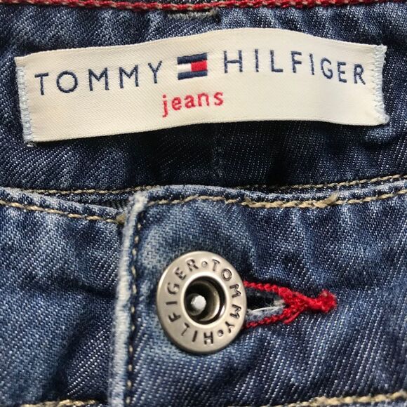 Vintage Tommy Hilfiger 2003 Ero Ero Blue Denim Jeans Y2K Sz 2 - Picture 6 of 16